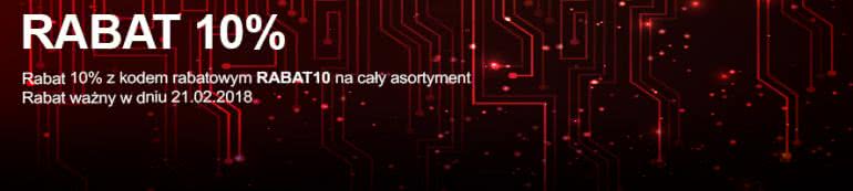 Rabat 10% na cały asortyment!