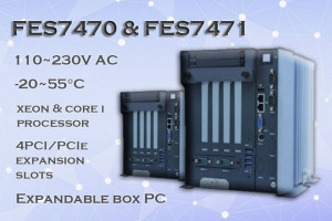 Komputery przemysłowe z 4 slotami dla kart PCI/PCIe