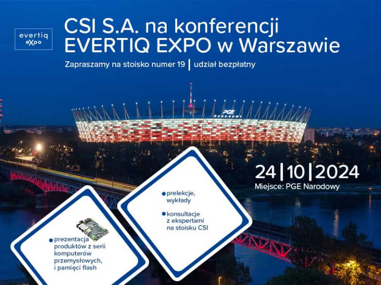 CSI S.A. na Evertiq Expo Warszawa 2024! 