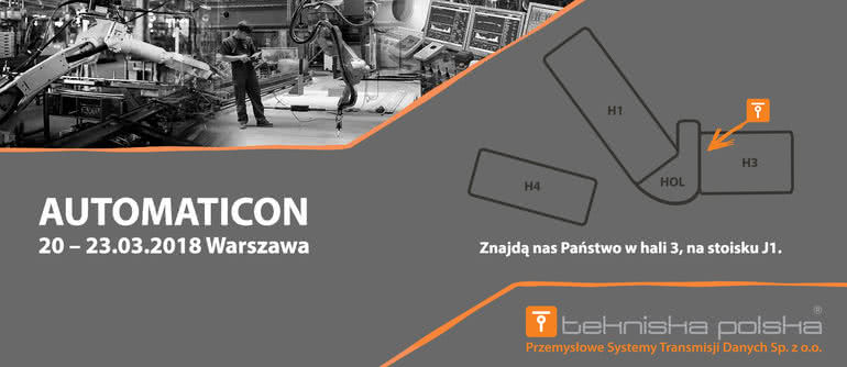 Tekniska Polska Sp. z o. o. na AUTOMATICON 2018 - bezpieczne sieci przemysłowe