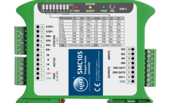 Programowalny sterownik SMC105 do silników krokowych