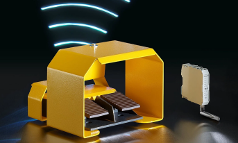 Dedykowany wyłącznik nożny firmy steute dla stanowisk spawalniczych