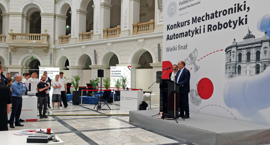 Finał konkursu MAiR na Politechnice Warszawskiej. Przyszli inżynierowie zmierzyli się z przemysłowym wyzwaniem
