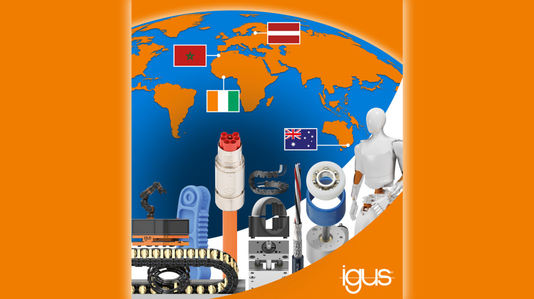 igus wytycza kierunek globalnego rozwoju i skraca czas dostaw