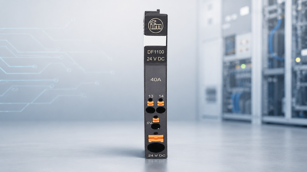 DF1100 od ifm electronic - prosty sposób na modułową ochronę obwodów przemysłowych 