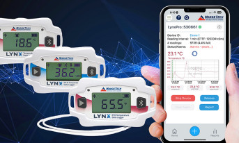 Seria rejestratorów temperatury i wilgotności z komunikacją przez Bluetooth