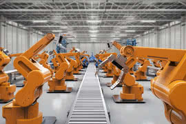 Globalna sprzedaż robotów przemysłowych podwoiła się w ciągu pięciu lat 