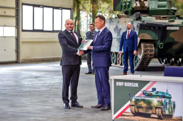 Zamówienie na Borsuki największym projektem polskiego przemysłu zbrojeniowego od półwiecza 