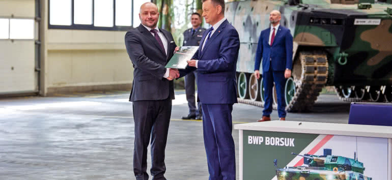 Zamówienie na Borsuki największym projektem polskiego przemysłu zbrojeniowego od półwiecza 