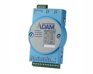 ADAM-6224 – Moduł 4 wyjść analogowych z funkcją switcha i logiką GCL firmy Advantech