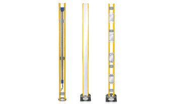 SH-FSD/SH-FSM – wsporniki podłogowe do kurtyn bezpieczeństwa i luster