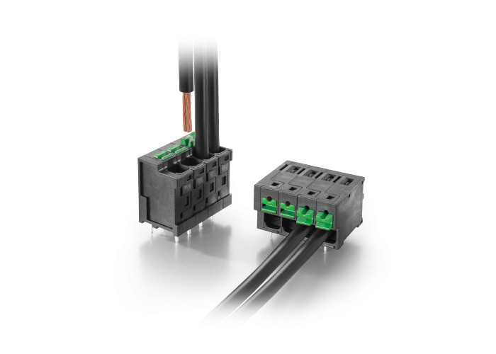 Terminale zaciskowe snap-in do łączenia bez użycia narzędzi