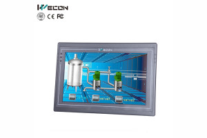 Wecon 10.2 inch industrial hmi tablet panel pc linux wince support