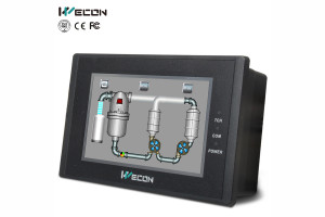 4.3 inch industrial hmi panel pc produced by WECON