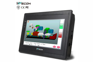 New 7 inch hmi touch screen panel WECON LEVI700E with cable&program&software