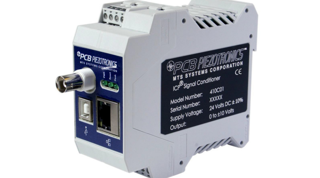 Jednokanałowy moduł kondycjonowania sygnałów ICP do montażu na szynie DIN