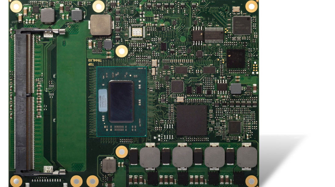 Przemysłowy komputer modułowy COM Express z procesorem AMD Ryzen