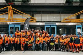 Alstom zmodernizował 270 wagonów sztokholmskiego metra 