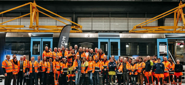 Alstom zmodernizował 270 wagonów sztokholmskiego metra 