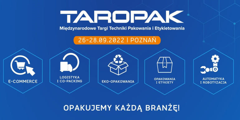 TAROPAK - Międzynarodowe targi techniki pakowania i etykietowania 