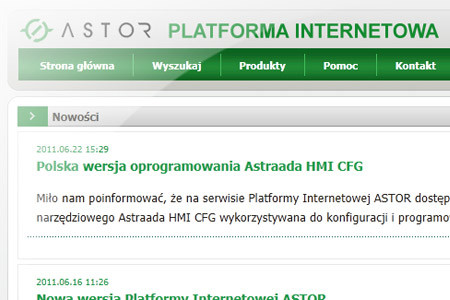 ASTOR wprowadził nową wersję platformy internetowej