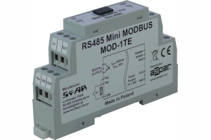 Uniwersalny 1-kanałowy przetwornik temperatury z interfejsem RS-485 / Modbus