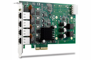 Czterokanałowy frame grabber z obsługą standardów PoE i IEEE 1588