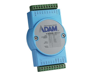 ADAM-4017+ - uniwersalny moduł wejść analogowych firmy Advantech
