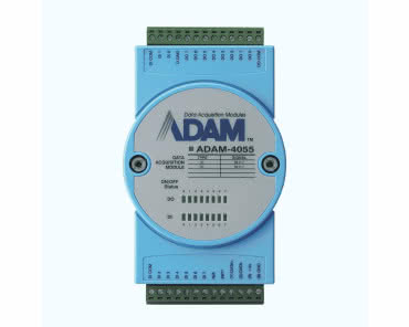 ADAM-4055 - niezawodny moduł wejść i wyjść cyfrowych