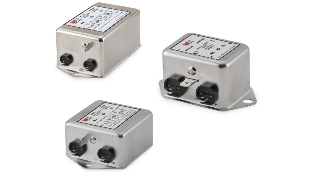 Filtry EMI do linii zasilających o zakresie prądów przewodzenia do 20 A