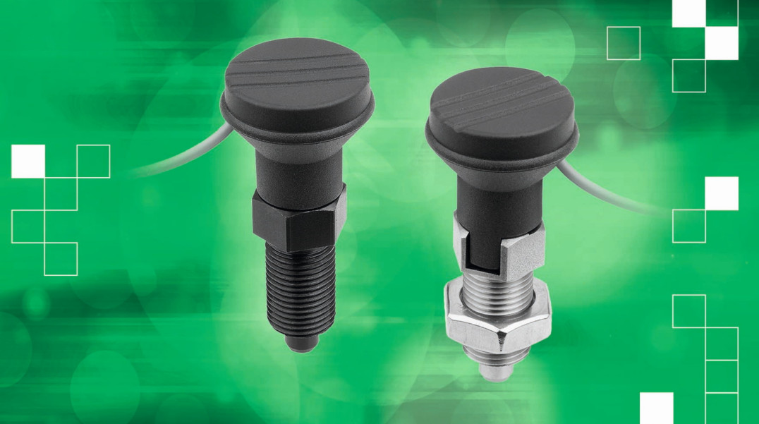 Trzpienie ustalające i tuleje pozycjonujące z czujnikami stanu