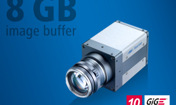Szybkie kamery CMOS z interfejsem 10 GigE i 8 GB wewnętrznej pamięci