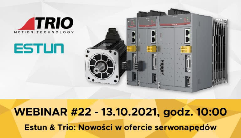 Webinar: Nowości w ofercie serwonapędów 