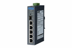 EKI-2706G-1GFP - przemysłowy switch PoE+ do sieci CCTV