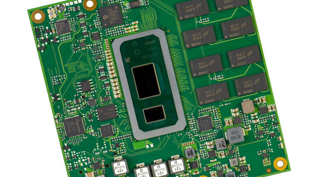 Moduł COM Express Type 6 z mikroprocesorem Intel Core U 8. generacji