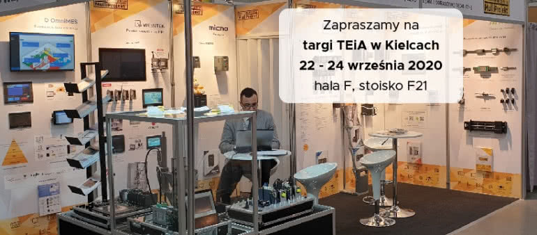 Odwiedź nasze stoisko podczas targów TEiA w Kielcach! 