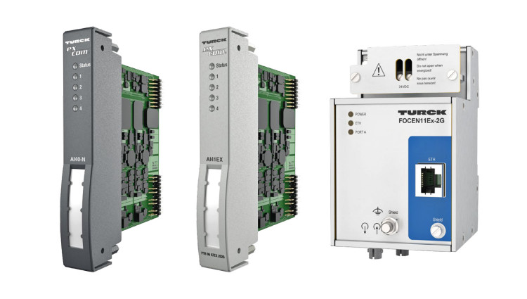 Excom Reader ATEX i Ethernet w jednym systemie. Turck excom dla modułowych ...