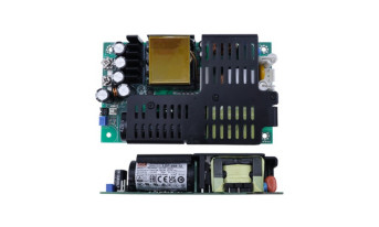 Niskoprofilowe zasilacze sieciowe open-frame 127 x 76 mm o mocy znamionowej do 600 W