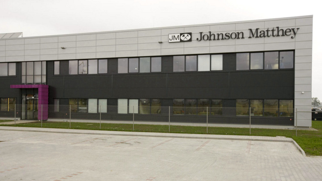 W Gliwicach powstaje nowy zakład firmy Johnson Matthey