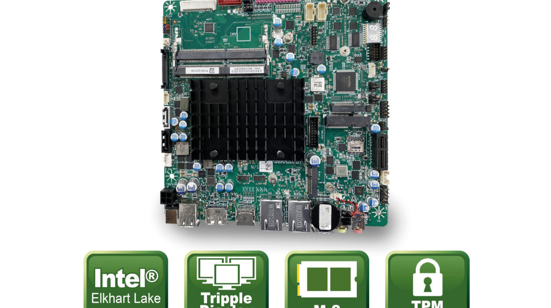 Nowa seria komputerów jednopłytkowych mini-ITX z mikroprocesorami Intel Elkhart Lake