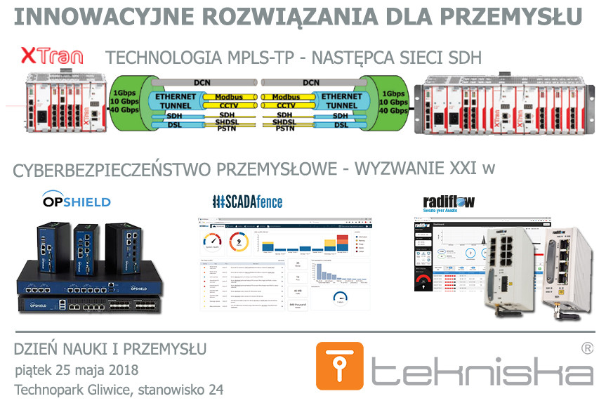 Tekniska Polska Sp. z o. o. na "Dniu Nauki i Przemysłu -VIII edycja!"