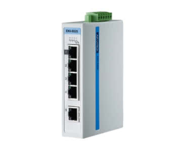 EKI-5525 - Przemysłowy switch ProView SCADA do kontroli połączeń w sieci