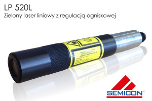 Nowość w ofercie firmy SEMICON: zielony laser liniowy o regulowanej ogniskowej