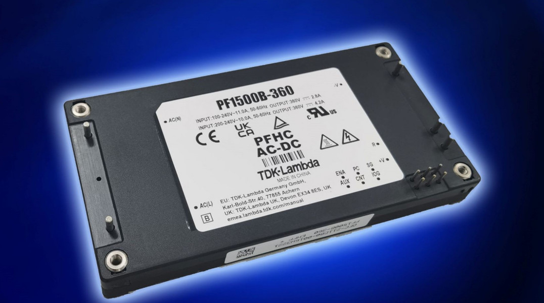 Wysokonapięciowy konwerter AC-DC o mocy znamionowej 1512 W z wyjściem 360 VDC
