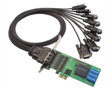 CP-118EL-A - karta portów szeregowych low profile, 8x RS-232/422/485