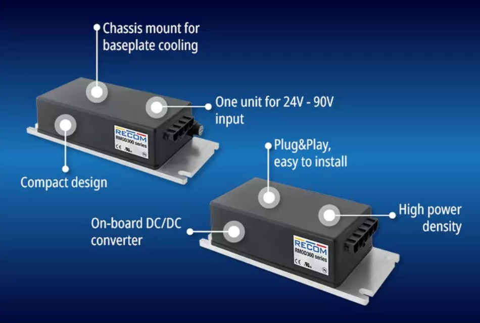 Przemysłowe konwertery DC-DC do aplikacji e-mobility i transportu materiałów
