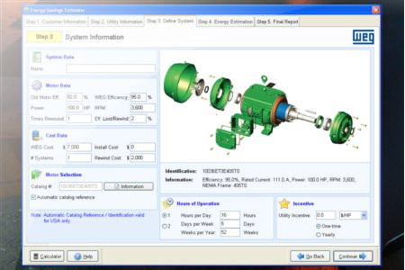 WEG oferuje kalkulator czasu zwrotu inwestycji w silniki elektryczne