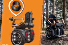 Bezsmarowe łożyska ślizgowe firmy igus zwiększają bezpieczeństwo użytkowania terenowego wózka dla osób niepełnosprawnych 