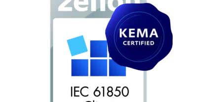 Certyfikat KEMA dla oprogramowania zenon IEC61850 