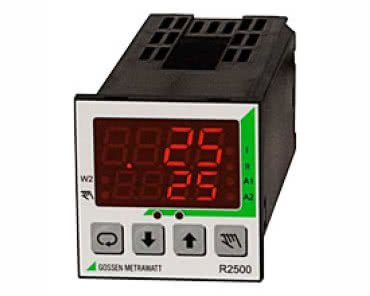 Kompaktowy regulator z funkcją programowania i ograniczenia temperatury R2500